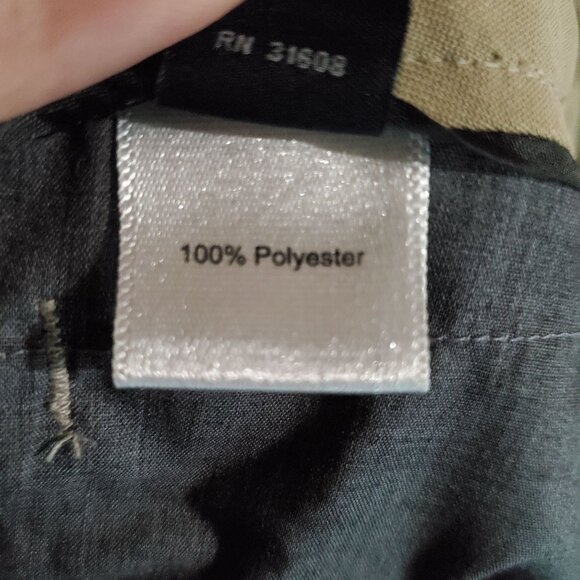 Jos A Bank Pants Mens 36x30 Tan Traveler Slim Fit Flat Front Chino - Picture 4 of 12